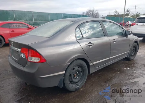 2009 Honda Civic Lx из США, поврежденный, VIN 19XFA16579E021626